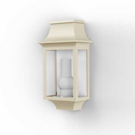 antike Wandlampe außen